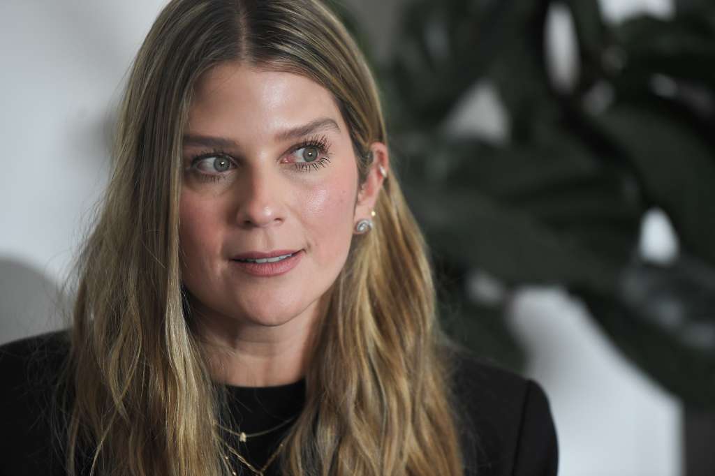 Presidenta de Win Sports durante entrevista