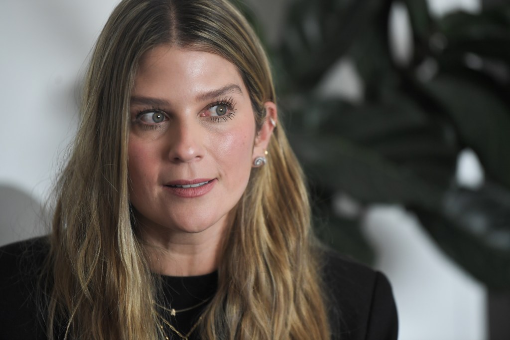 Presidenta de Win Sports durante entrevista