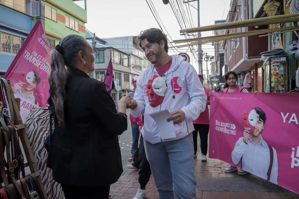 Nicolás Ramos candidato a la Alcaldía de Bogotá.