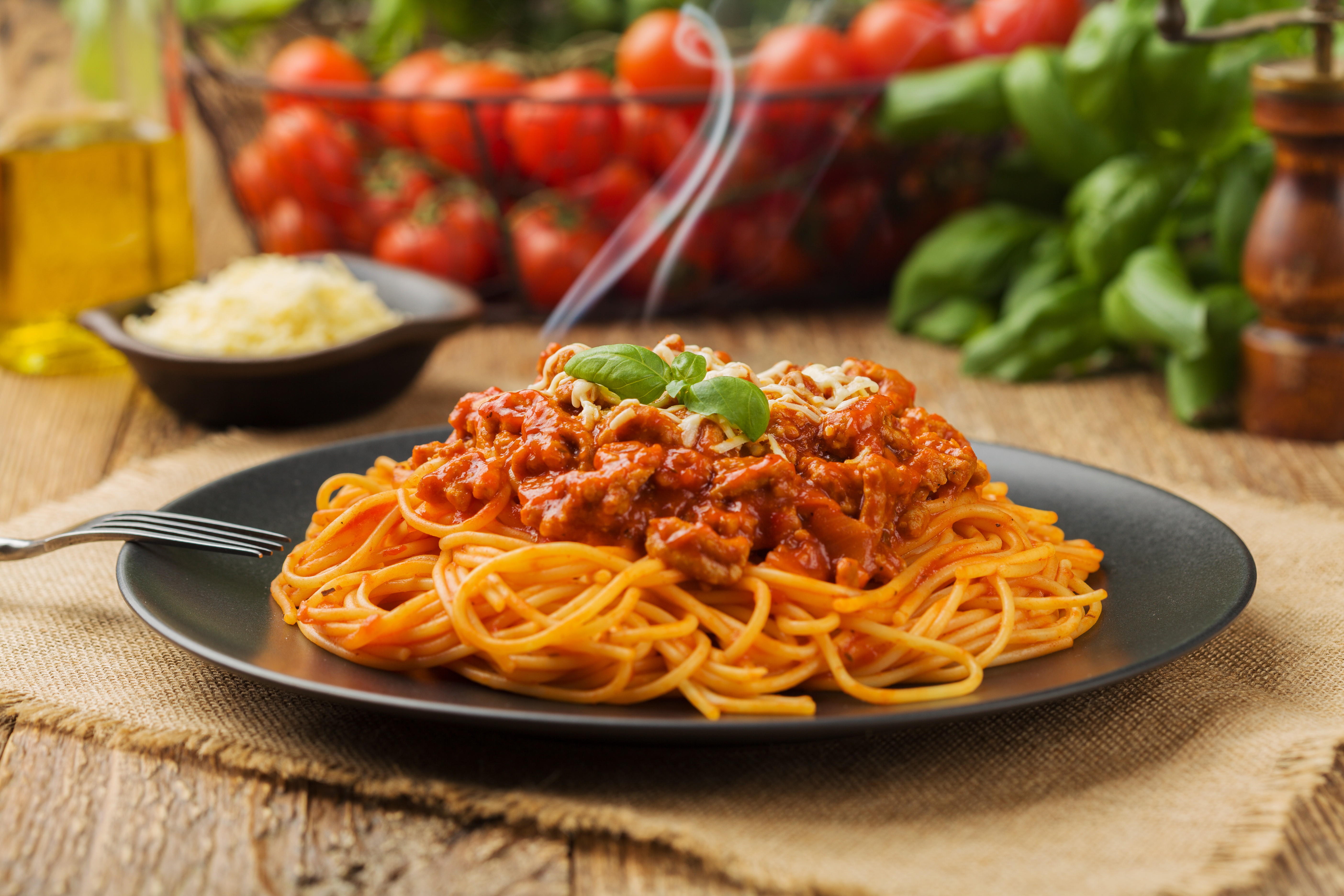Pasta a la boloñesa