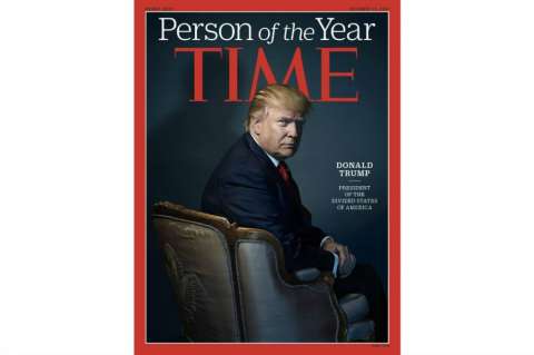 Donald Trump, elegido ‘Personalidad del año’ por la revista Time