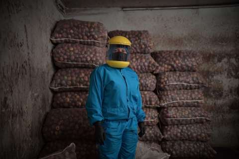 En imágenes: Los desafíos de Corabastos para operar en tiempos de COVID-19