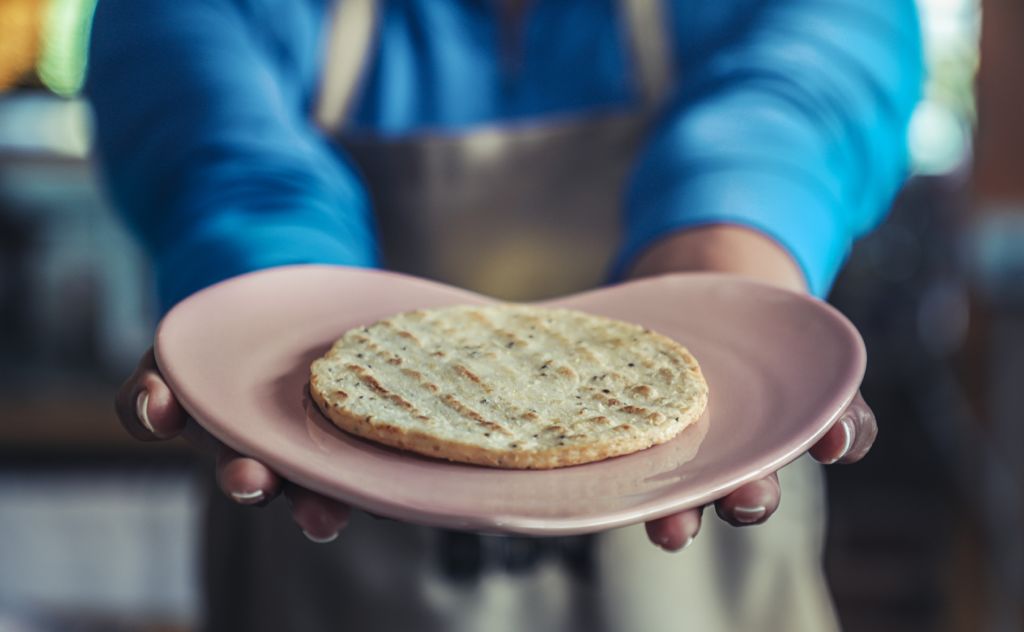 Súper arepas de la reina