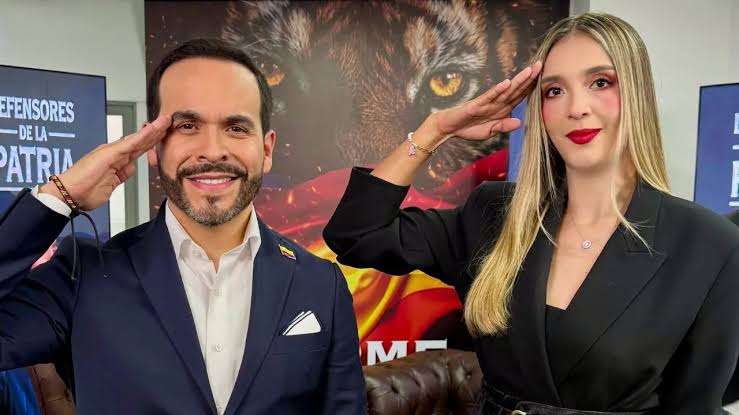 Abelardo de la Espriella y Carolina Gómez.