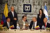 Santos alentó a los empresarios israelíes a invertir en Colombia