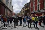 “Nos van a acabar”: comerciantes de San Victorino protestaron por no estar en apertura laboral