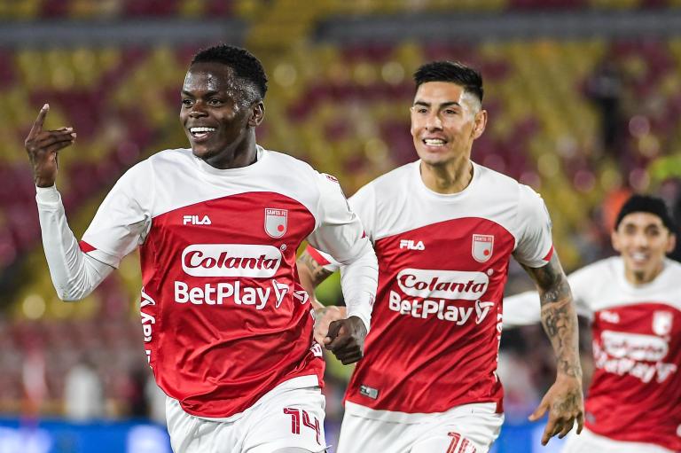 En imágenes: así fue la victoria de Santa Fe sobre Millonarios en la Liga BetPlay