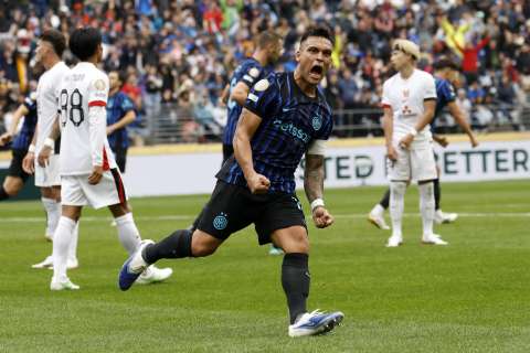 Inter derrotó a Urawa con golazo de Lautaro y grito agónico en el último minuto