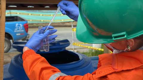 Anuncian piloto para mejorar potabilización de agua del río Bogotá en Tibitoc