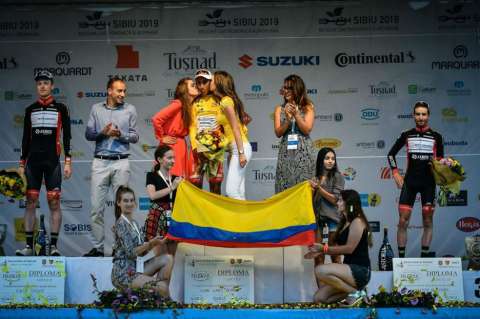 Egan Bernal, campeón del Tour de Sibiu