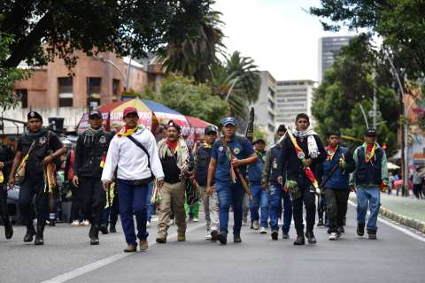 En Colombia hubo más de 4.000 manifestaciones y protestas en 2025, según la Defensoría