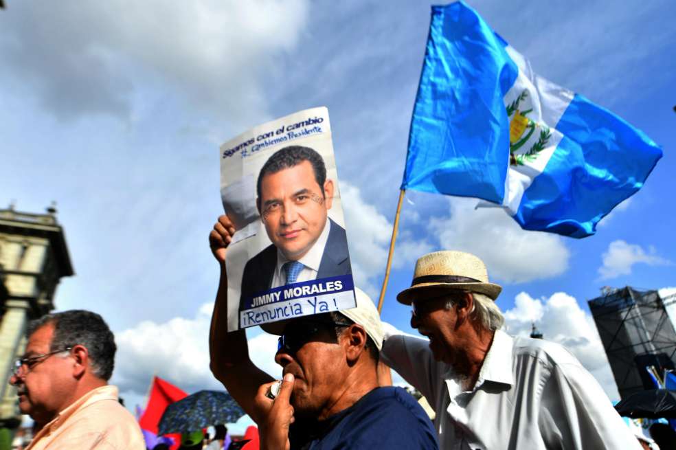 La mejor carta de presentación que tiene Velásquez es una hoja de vida limpia y su indeclinable voluntad de hacer respetar la ley, cueste
lo que cueste. / Foto: AFP