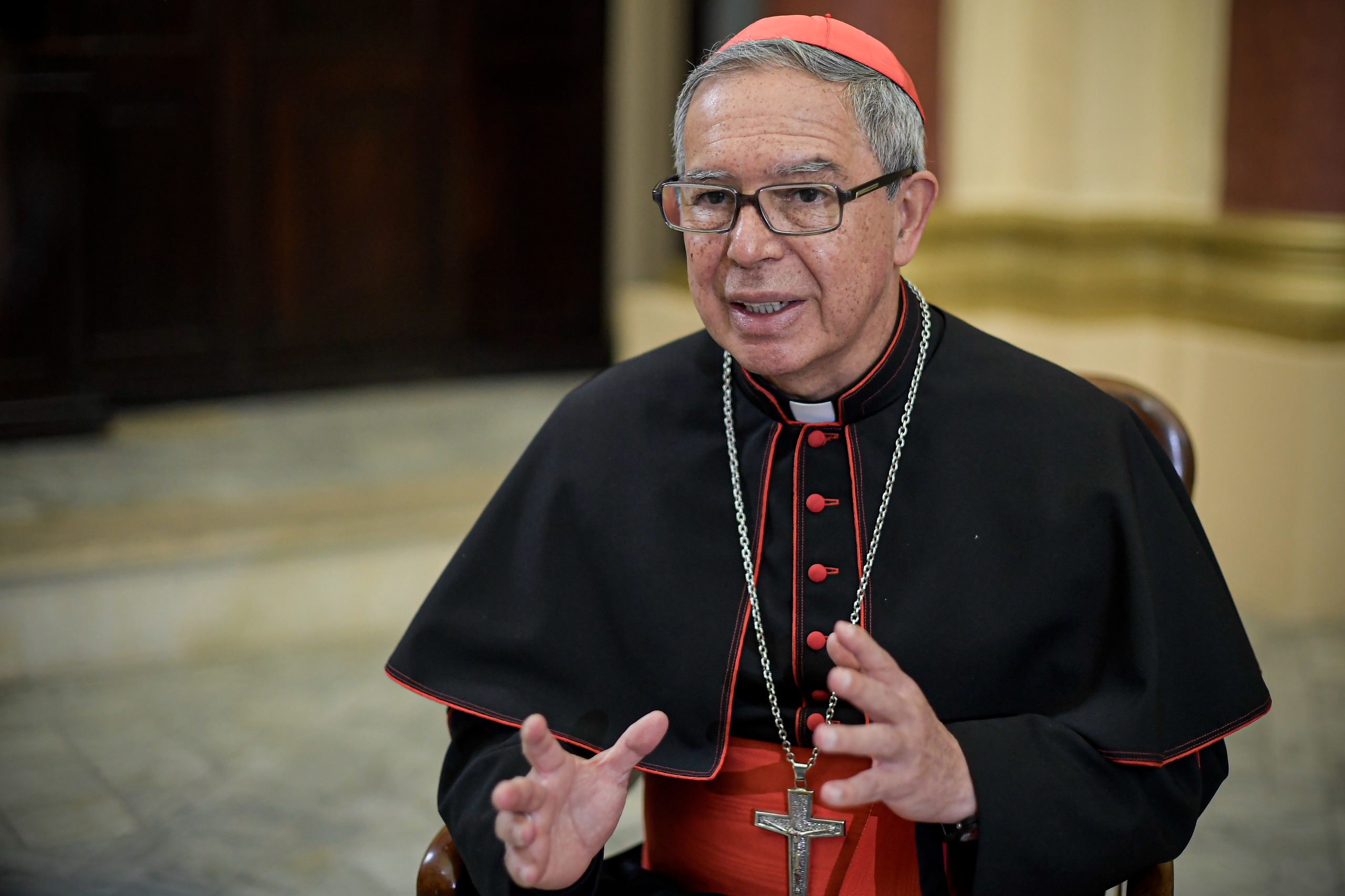 El cardenal Luis José Rueda, arzobispo de Bogotá.
