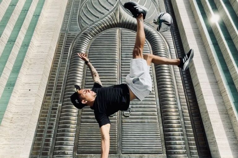 Boyka Ortiz, el freestyler colombiano que estará en el sorteo de Catar 2022