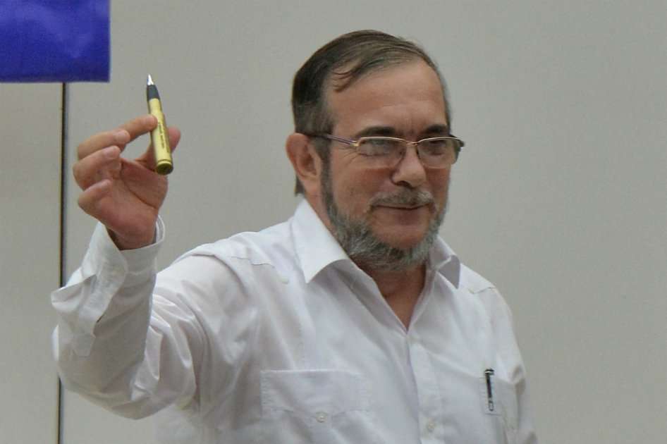 Rodrigo Londoño, jefe del Partido FARC, hizo un recorrido por varios espacios de reincorporación. / José Miguel Sierra