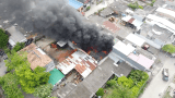 Incendio en bodega del barrio La Chinita en Apartadó