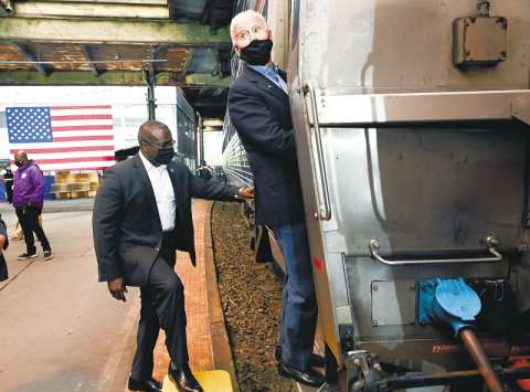 El día que Joe Biden se subió al tren de la victoria