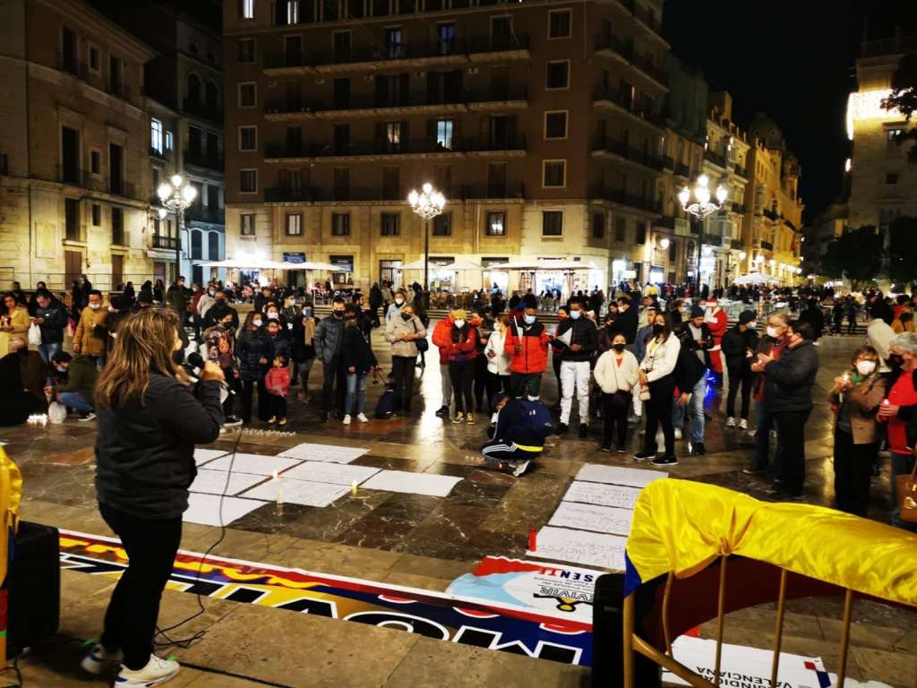 Evento de la Colectiva de mujeres exiliadas en España.