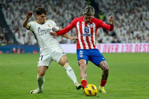Atlético le empató el clásico al Real Madrid en el último minuto