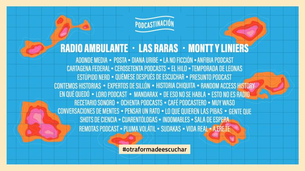 En la imagen los invitados a Podcastinación.