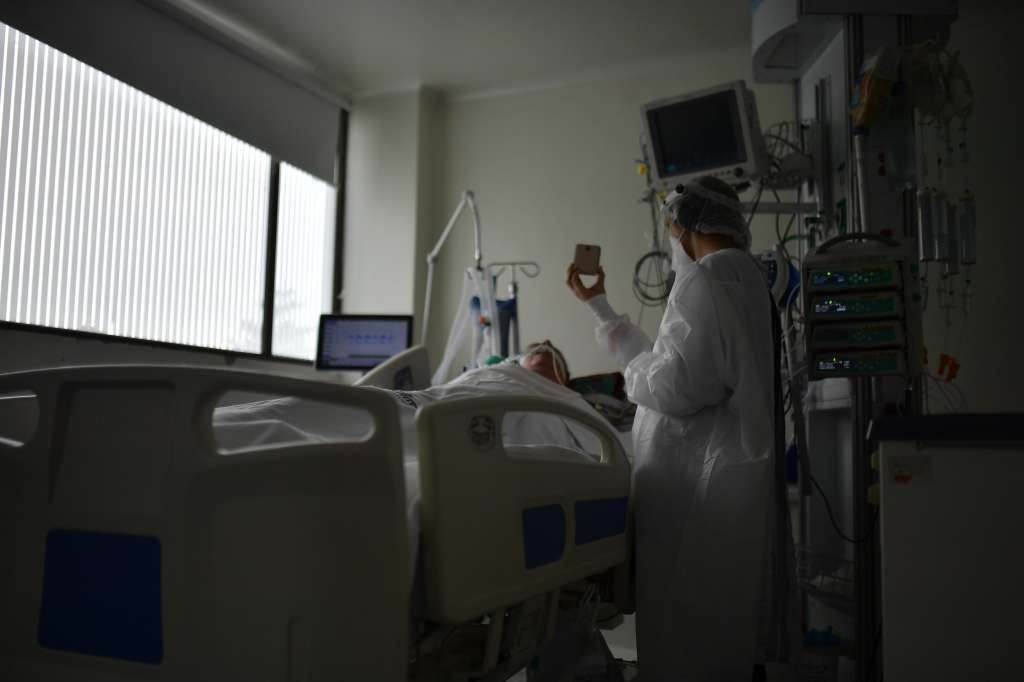 Unidad de cuidados intensivos UCI de este hospital ubicado al sur de Bogotá