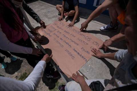 Manifestaciones en Bogotá: seis puntos donde se presentan protestas este martes