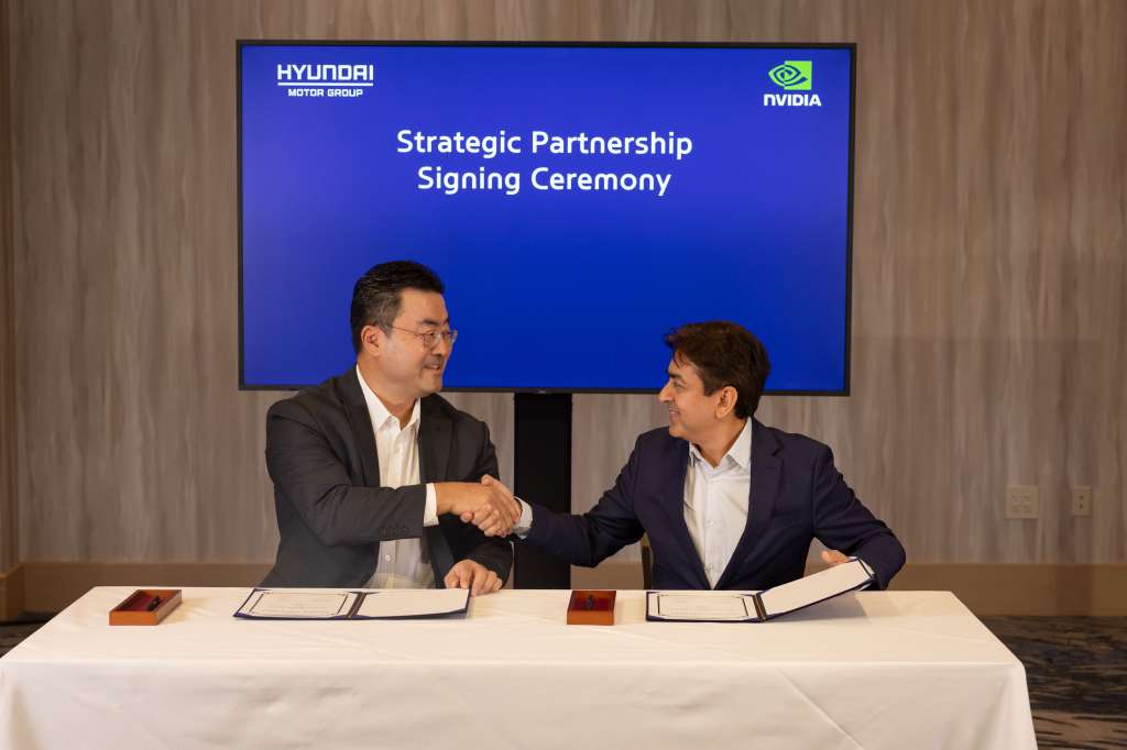 Hyundai y Nvidia se unen para desarrollar tecnologías de inteligencia artificial