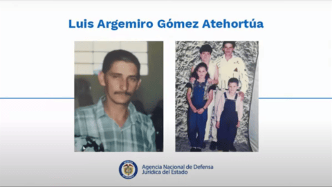 El Estado pidió perdón por la muerte de Luis Argemiro Gómez Atehortúa
