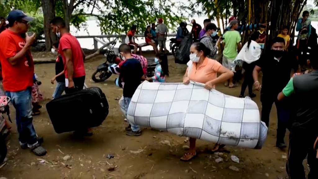 Alerta por desplazamientos masivos en Colombia