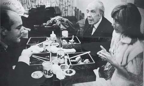 Sushi con Borges
