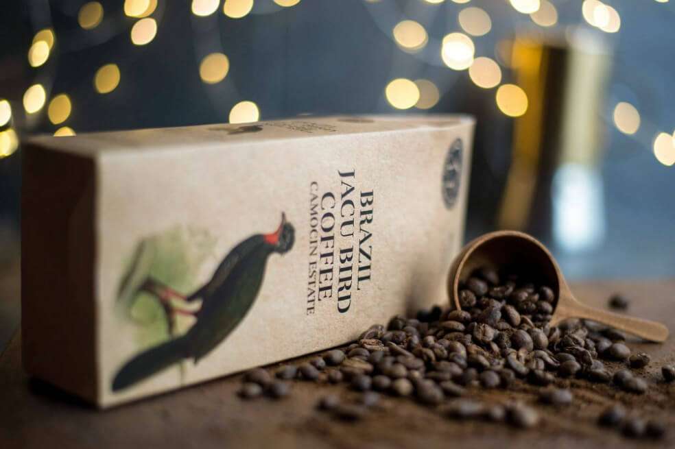 La lista se inicia con Café Jacu, producido por un pájaro del mismo nombre, en la provincia oriental brasileña de Espíritu Santo. / Cortesía