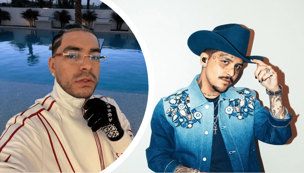 Ryan Castro y Christian Nodal.