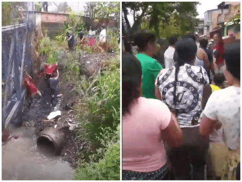 Murió niño indígena de dos años que cayó a un caño tras fuertes lluvias en Pereira