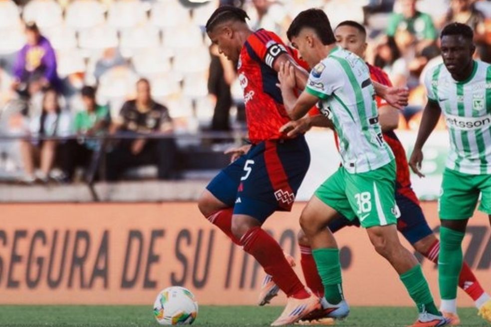 Atlético Nacional e Independiente Medellín empataron sin goles en la ida de la final de la Copa BetPlay.