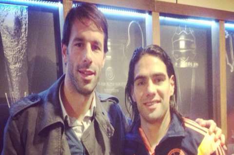 Siempre admiré a Ruud van Nistelrooy: Falcao