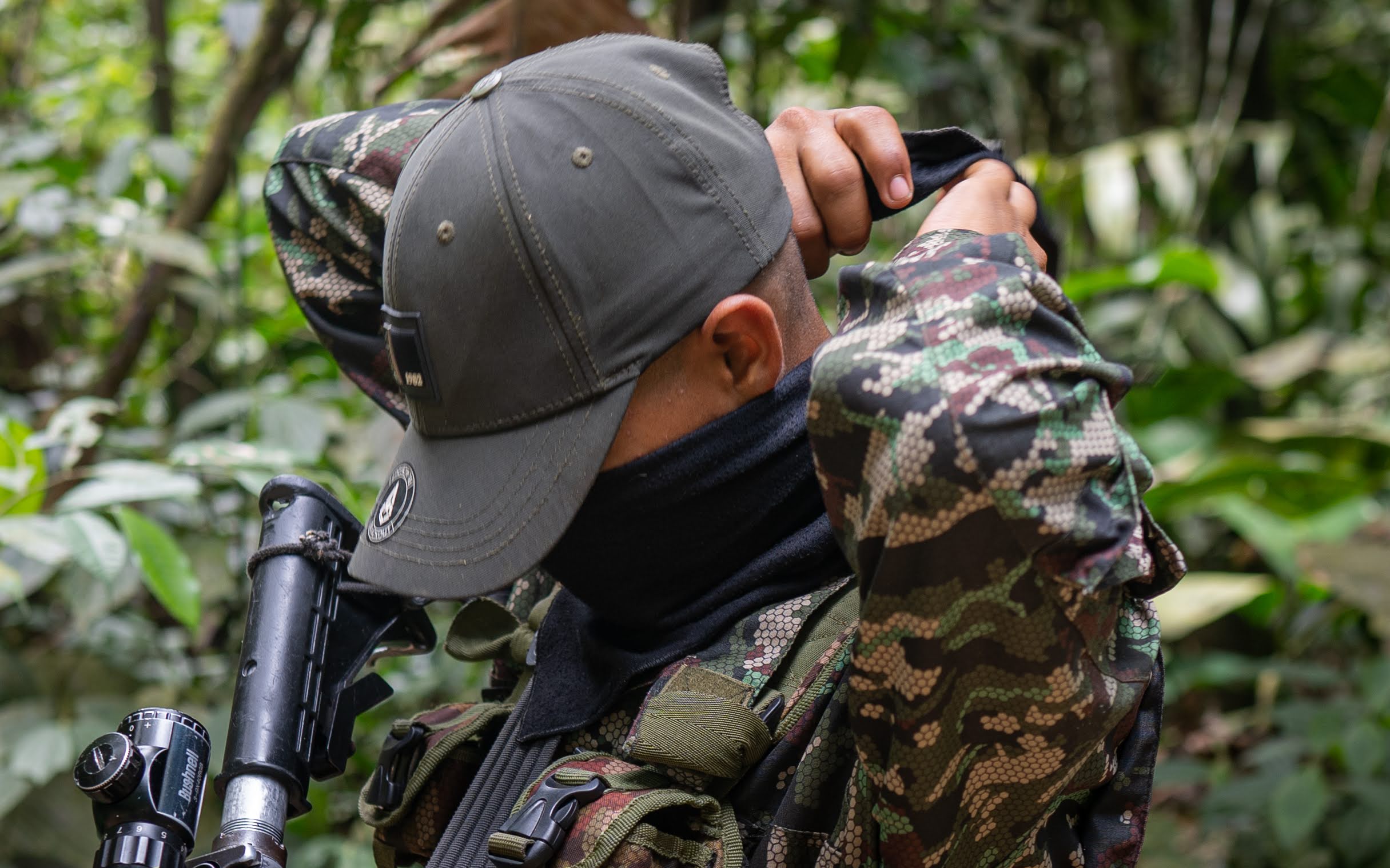 Un joven de 17 años perteneciente a las Autodefensas Conquistadoras de la Sierra Nevada.