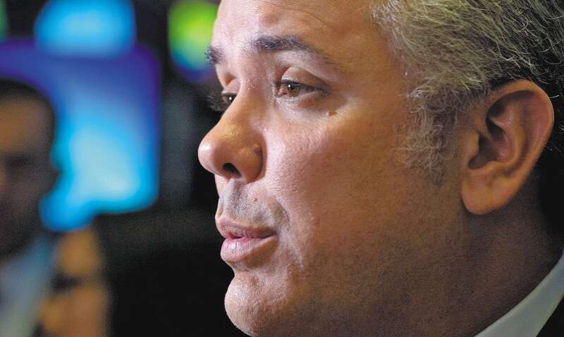 El presidente Iván Duque ha hablado de “correcciones” para que las víctimas sean el centro del proceso de paz y para que no haya repetición. / EFE