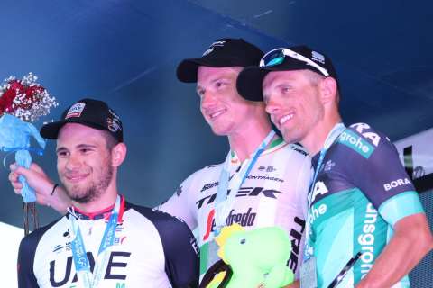 Omar Mendoza, el mejor colombiano de La Vuelta a San Juan