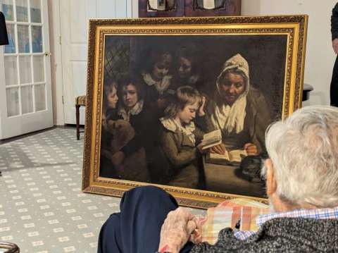 Pintura que fue robada por la mafia regresa a sus dueños después de 50 años