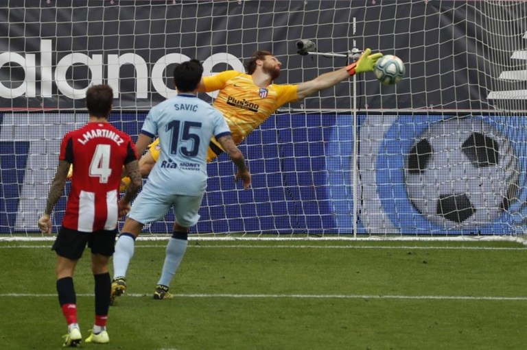 Athletic y Atlético empatan 1-1 en San Mamés