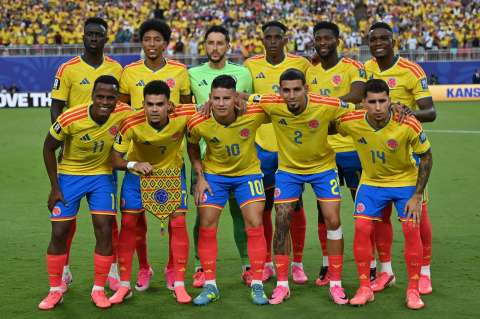 ¡Emocionante! Así se vivió el himno de Colombia en Kansas City previo al partido con Ghana