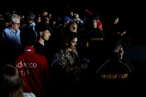 El Madrid Open de tenis quedó paralizado por el apagón masivo en España