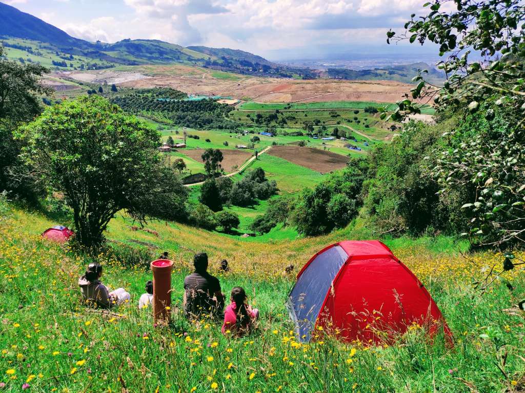 5 lugares para acampar en Cundinamarca y cerca a Bogotá