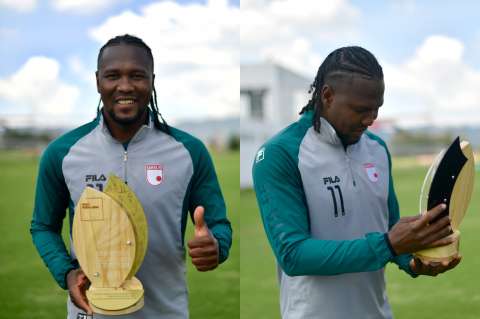 Hugo Rodallega recibió en Tenjo el premio Guillermo Cano al Juego Limpio
