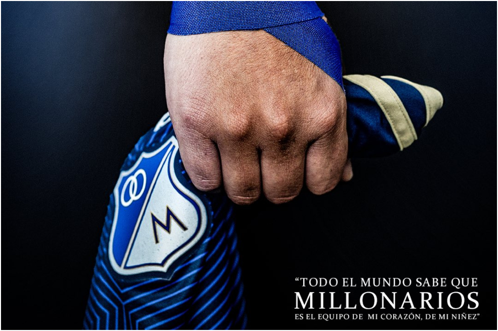 Radamel Falcao García es nuevo jugador de Millonarios.