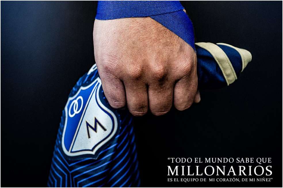 Radamel Falcao García es nuevo jugador de Millonarios.