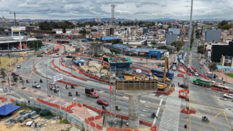 Por obras del Metro habrá cierres nocturnos en la av. NQS y cambios en rutas del SITP