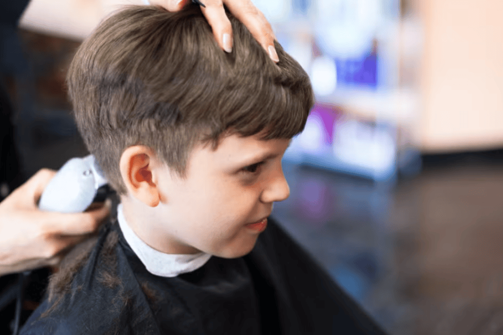 Este es uno de los cortes para niños de moda