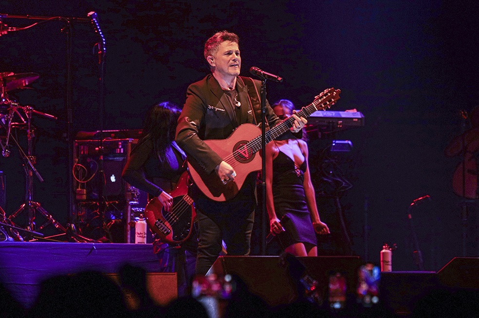Alejandor sanz en Bogotá