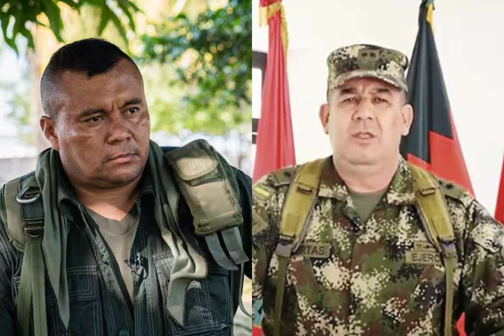 Las conversaciones que comprometen al general Huertas del Ejército con disidencias de las Farc